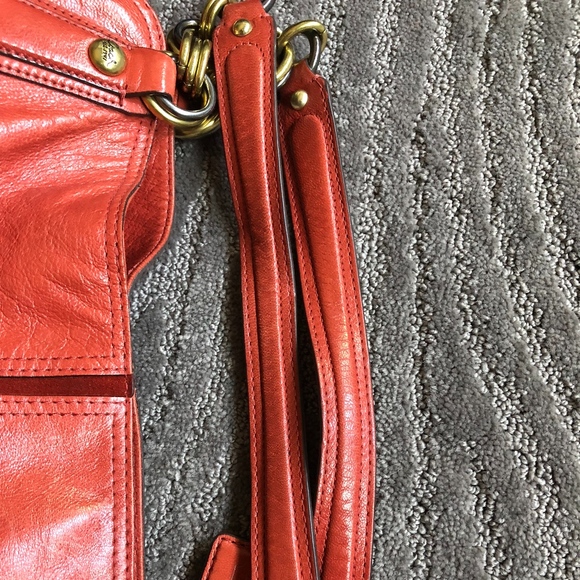 Coach Tote Bag Poppy Color Like New - Picture 6 of 8